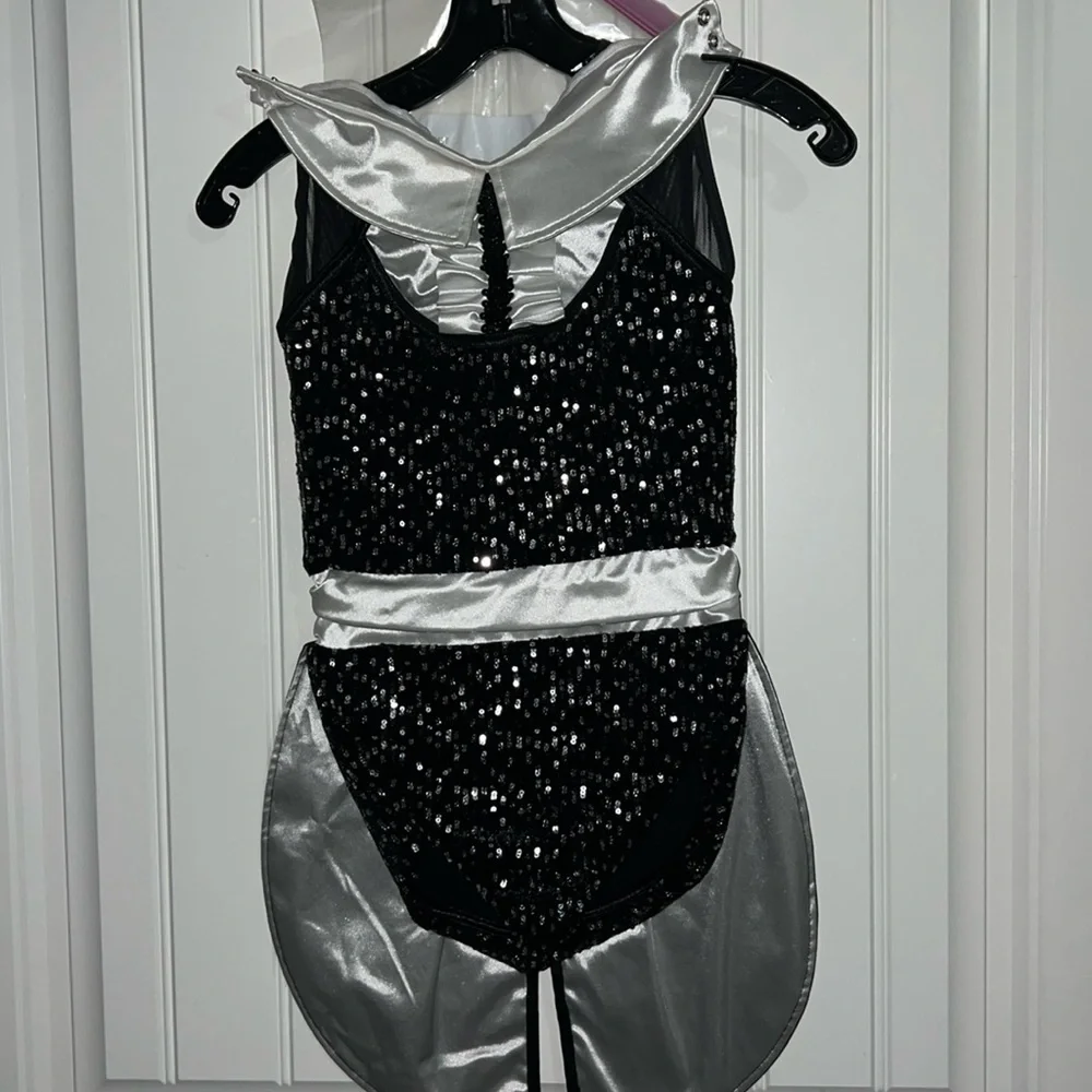 Weisman Child Medium Tuxedo Leotard Costume